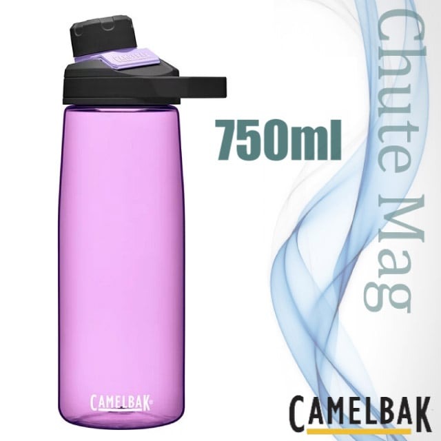 【CAMELBAK】Chute Mag 戶外運動水瓶RENEW 750ml.磁力瓶嘴蓋/CB2470502075 粉紫✿30E010